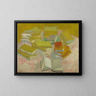 Vincent van Gogh - Piles of French novels.webp