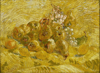 Coings, citroner, päron och druvor - Vincent van Gogh — vy av konstverket