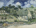 Chaumières à Cordeville - Vincent van Gogh — vy av konstverket