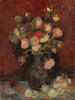 Vase med kinesiska asters och gladioler - Vincent van Gogh — vy av konstverket