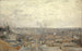 Vue de Montmartre - Vincent van Gogh — vy av konstverket