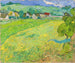 Vue des Vessenots nära Auvers - Vincent van Gogh — vy av konstverket