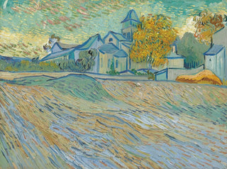 Vincent van Gogh - Vue de lasile et de la Chapelle SaintPaul de Mausole SaintRmy.webp