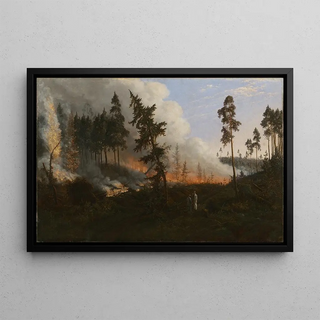 Vincentas Dmachauskas - Forest fire.webp