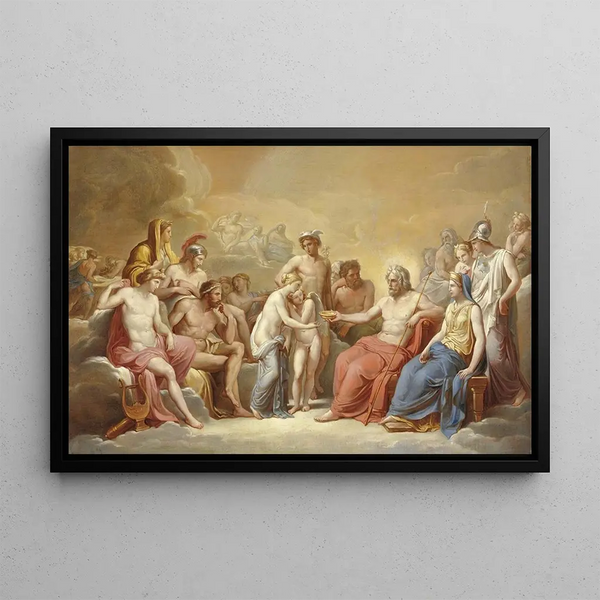 Vincenzo Camuccini - Amore E Psiche Al Cospetto Degli Dei.webp