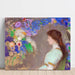 Reproduktion av målningen Violette Heymann - Odilon Redon