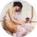 Violettes Douces - John William Godward — vy av konstverket
