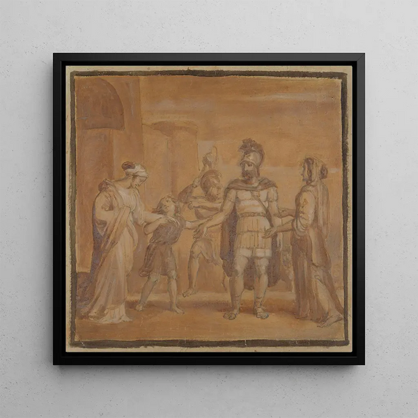 Virgilia et Volumnia plaident auprès de Coriolan - Robert Smirke