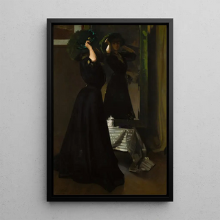 Virgilio Costantini - The Green Hat.webp