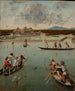 Jakt på lagunen - Vittore Carpaccio — vy av konstverket