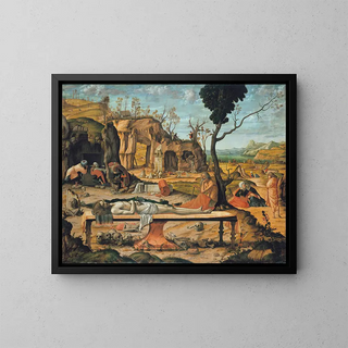 Vittore Carpaccio - Preparation of Christs Tomb.webp