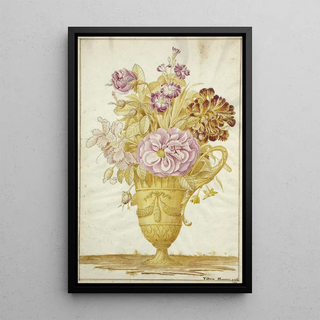 Vittoria Munarini - Bouquet of flowers in an antique vase.webp
