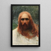 Tête du Christ - Vittorio Cavalleri — inramlat konstverk på väggen