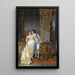 Flirt - Vittorio Reggianini — inramlat konstverk på väggen