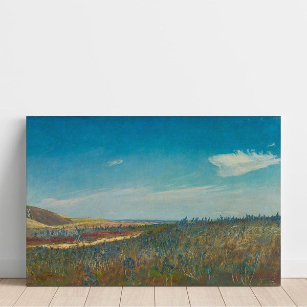 Reproduktion av målningen Se nära Karrebæksminde i Nya Zeeland - Laurits Andersen Ring