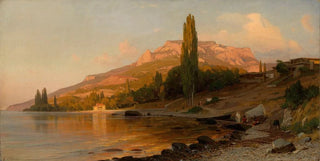 Volodymyr Orlovsky - Mending fishing nets by the Crimean Coast.webp