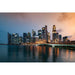 Skymningsresa till Singapore | Asie-fotodekoration