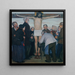 Voyez Jésus à la main Crucifixion - Ernst Sthr — inramlat konstverk på väggen