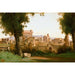 Reproduktion av målningen Vue Depuis les Jardins Farnèse, Rome - Jean-Baptiste Camille Corot