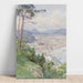 Reproduktion av målningen Vue de Bregenz et du lac de Constance - Edward Theodore Compton