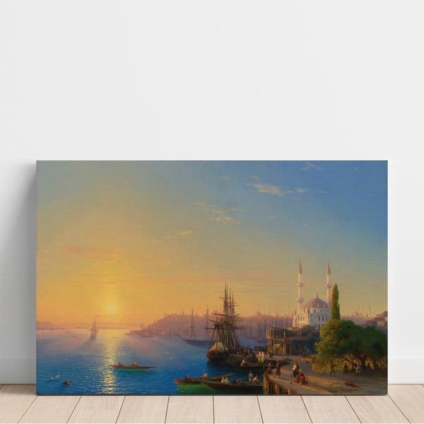 Reproduktion av målningen Vy över Konstantinopel och Bosporen - Ivan Konstantinovich Aivazovsky