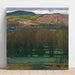 Reproduktion av målningen Vue de Heiligenstadt sur le Nußberg - Carl Moll
