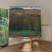 Reproduktion av målningen Vue de Heiligenstadt sur le Nußberg - Carl Moll