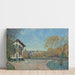 Reproduktion av målningen Vue de Marly-le-Roi depuis Coeur-Volant - Alfred Sisley