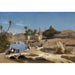 Reproduktion av målningen Vue de Medinet El-Fayoum - Jean-Léon Gérôme
