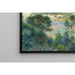 Reproduktion av målningen av Monte Carlo från Cap Martin - Pierre-Auguste Renoir
