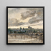 Vue de Prague - Viktor Olva — inramlat konstverk på väggen