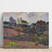 Reproduktion av målningen Vue de Rouen - Paul Gauguin