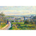 Reproduktion av målningen Vue de Saint-Ouen-l’Aumône - Camille Pissarro