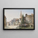 Vy av Saint-Pierre, Caen (1865) — William Callow | Konsttryck