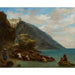 Reproduktion av målningen Vue de Tanger depuis le bord de mer - Eugène Delacroix