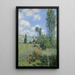 Reproduktion av målningen Vue de Vétheuil av Claude Monet