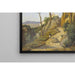 Reproduktion av målningen Vue de Volterra - Jean-Baptiste Camille Corot