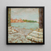 Vue de la Piazzetta à Venise - Jan Bohuszewicz — inramlat konstverk på väggen