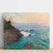 Reproduktion av målningen Vue de la côte de Nervi - Alfred Zoff