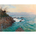 Reproduktion av målningen Vue de la côte de Nervi - Alfred Zoff