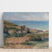 Reproduktion av målningen av kusten nära Wargemont i Normandie - Pierre-Auguste Renoir