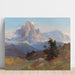 Reproduktion av målningen Vue du mont Sassolungo - Edward Theodore Compton