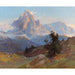 Reproduktion av målningen Vue du mont Sassolungo - Edward Theodore Compton
