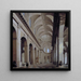 Vue idéale de l'intérieur de l'église Saint-Sulpice pendant sa construction - Danil de Blieck — inramlat konstverk på väggen