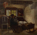 Vue intérieure d'un salon de Uusimaa - Albert Edelfelt — vy av konstverket