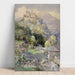 Reproduktion av målningen Vue sur la forteresse de Hohensalzburg - Edward Theodore Compton
