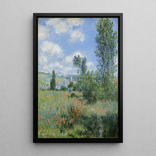 Vy över Vétheuil av Claude Monet
