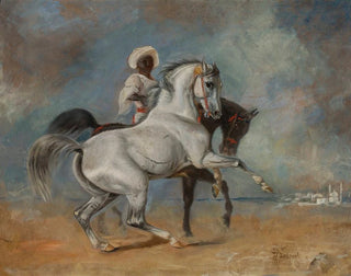 Wacaw Pawliszak - Black man with horses.webp