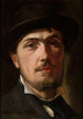 Portrait de Witold Urbański - Władysław Czachórski — vy av konstverket