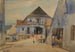 Place du marché à Kazimierz sur la Vistule - Władysław Skoczylas — vy av konstverket
